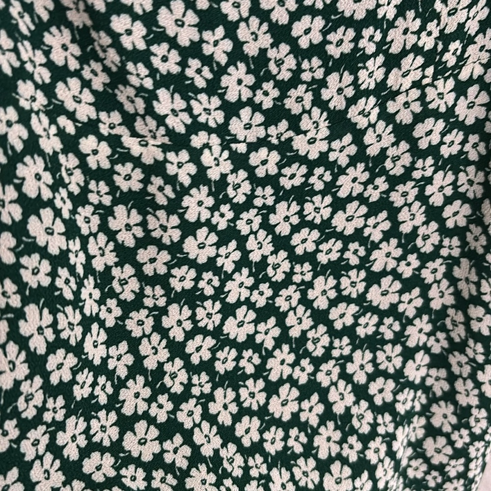 Reformation Nikita Floral Green Dress - Picture 8 of 12